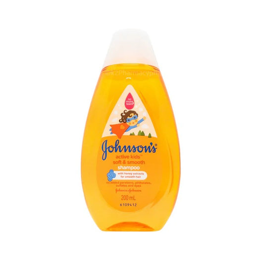 Johnson's Active Kids Soft & Smooth Shampoo 200ml