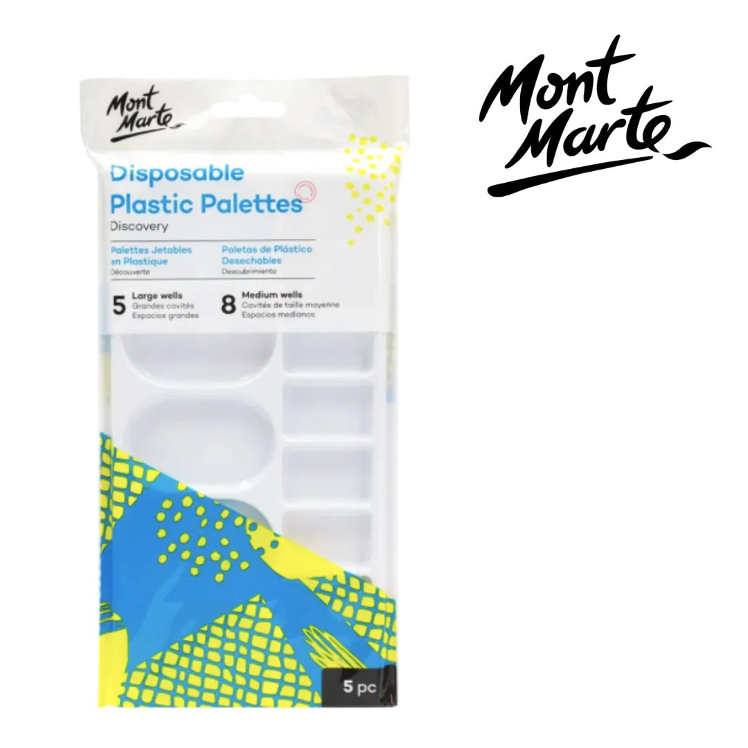 Mont Marte Disposable Plastic Palettes