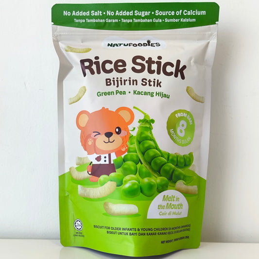 Natufoodies Rice Stick 35g 8M+