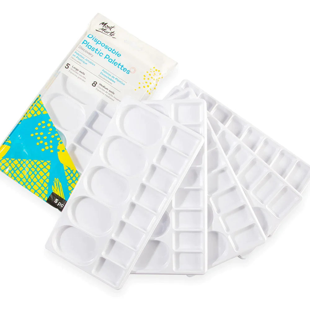 Mont Marte Disposable Plastic Palettes