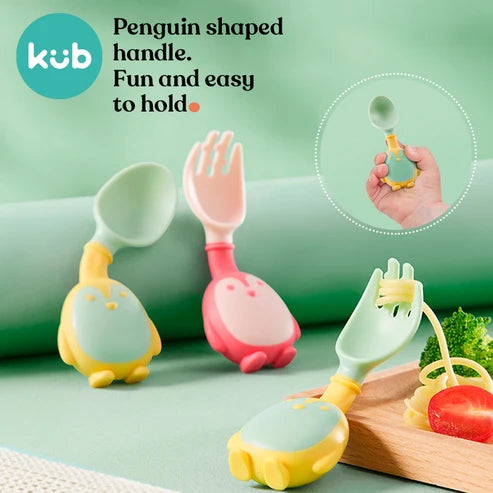 KUB Penguin Shaped Fork Spoon