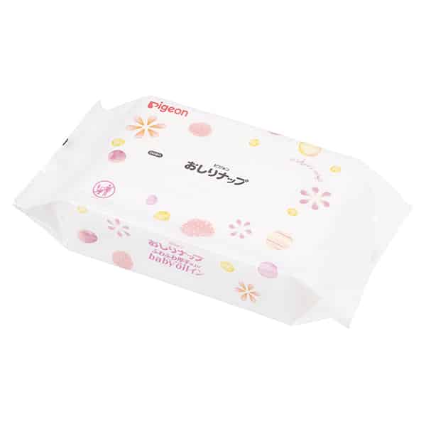 Pigeon Baby Wet Tissue With Baby Oil 66Sheet