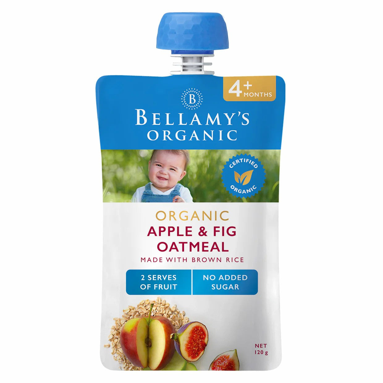 Bellamy's Organic Puree 120g