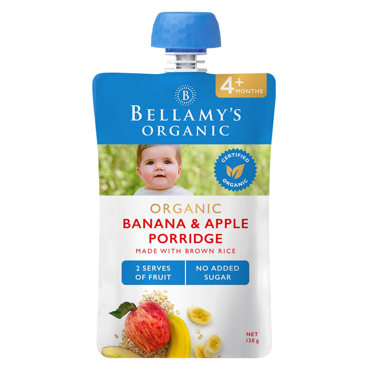 Bellamy's Organic Puree 120g