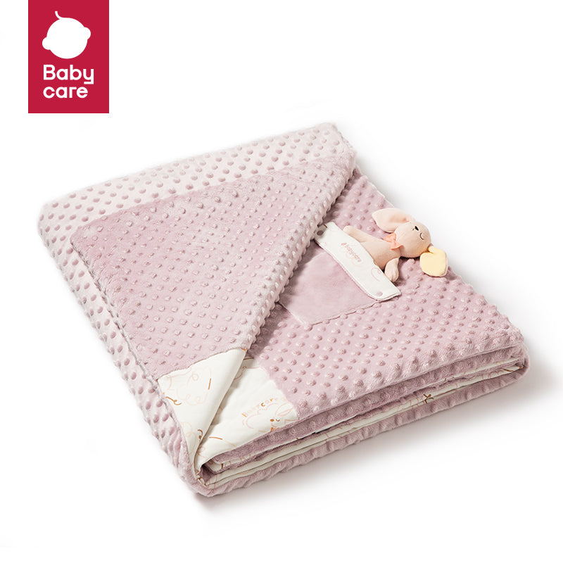 BabyCare Baby Soothing Dot Blanket 120*150CM