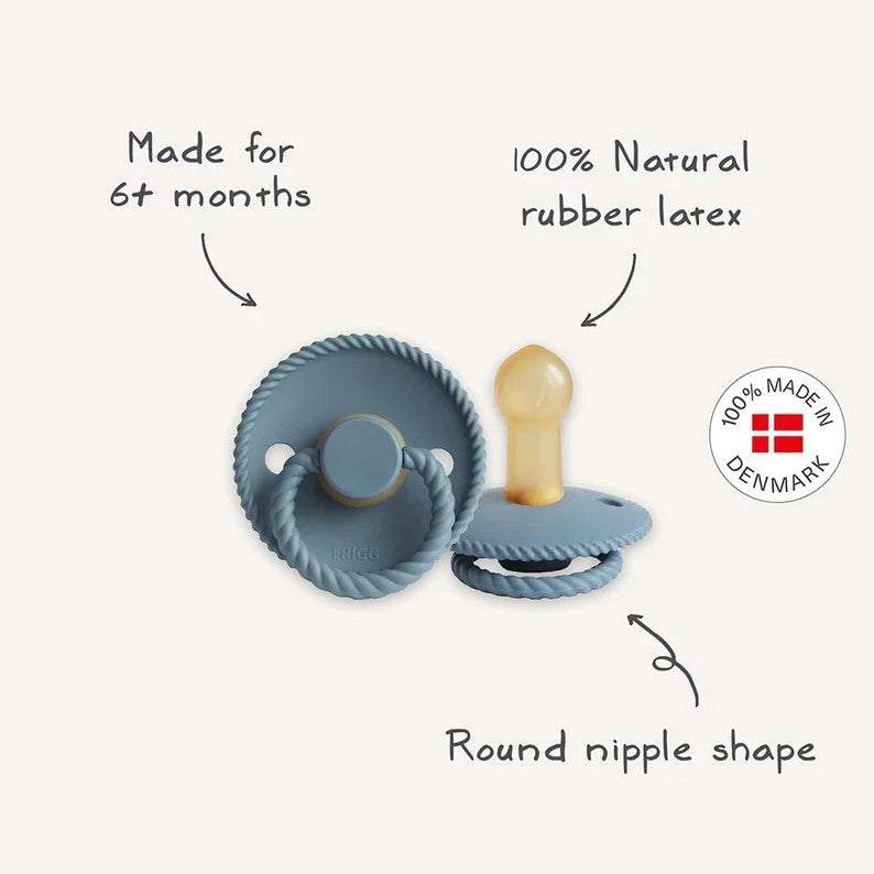 FRIGG Lucky Silicone & Rope Latex Pacifier
