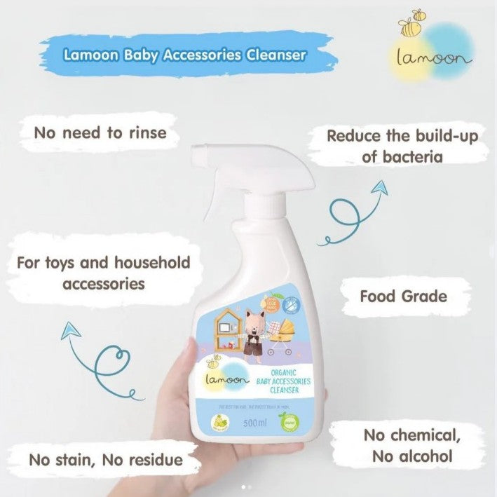 Lamoon Organic Baby Accessories Cleanser 500ml