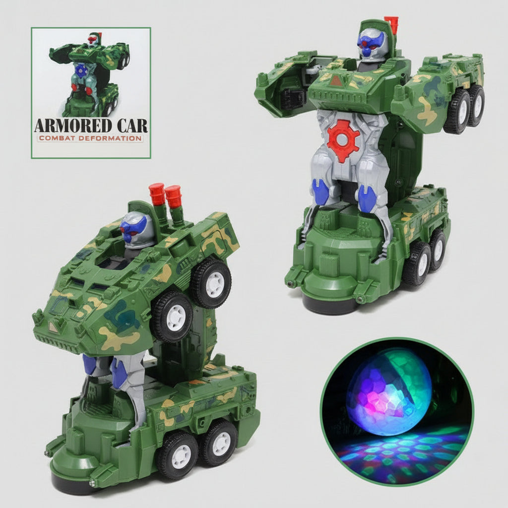 Combat Deformation Armored Car Toy