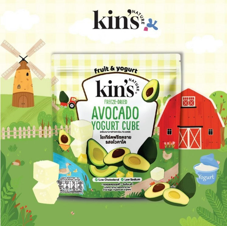 Kin's Nature Yogurt Cube & Meringue 8M+