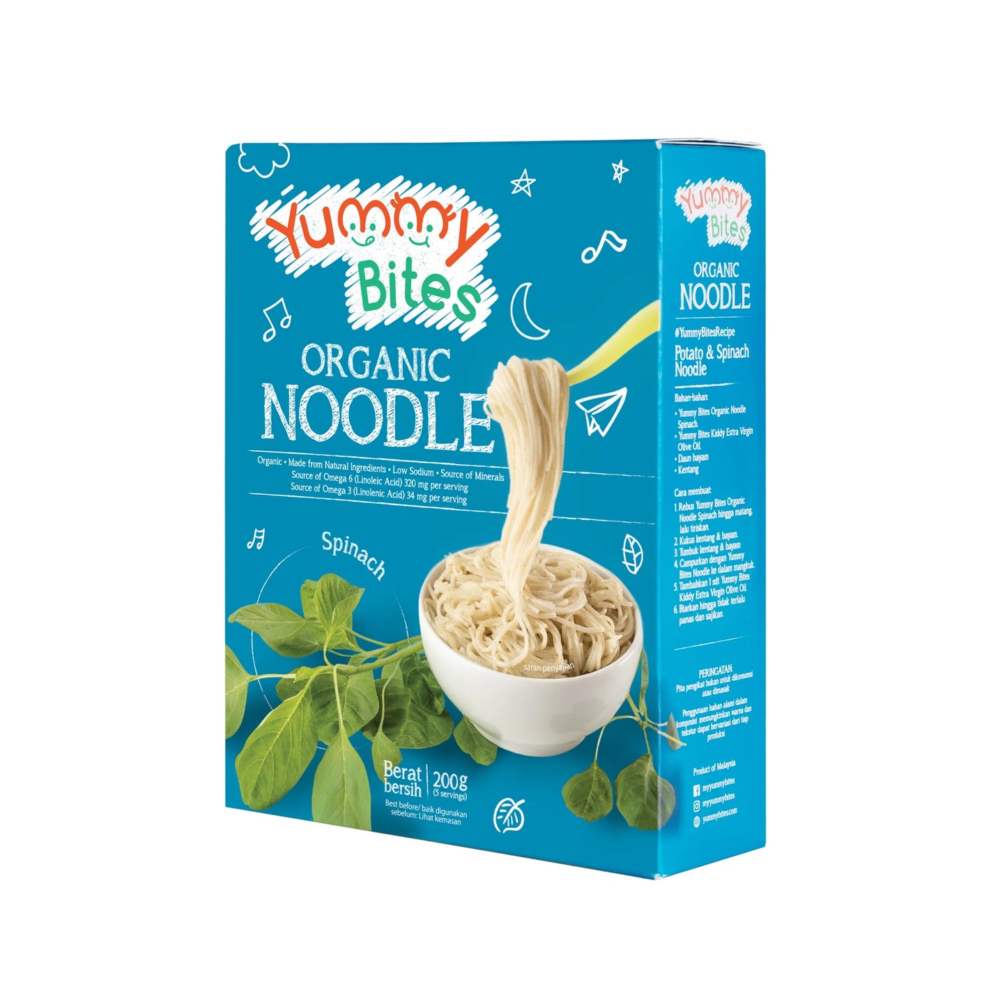 Yummy Bites Organic Noodle 200g