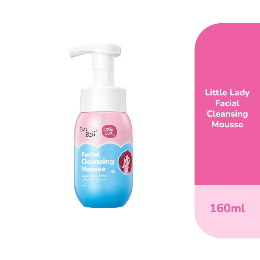 Bzu Bzu Little Lady Facial Cleansing Mousse 160ml