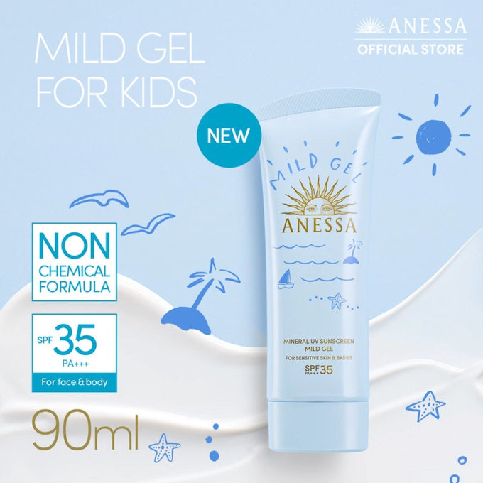 Anessa UV Sunscreen Mild Milk & Gel SPF