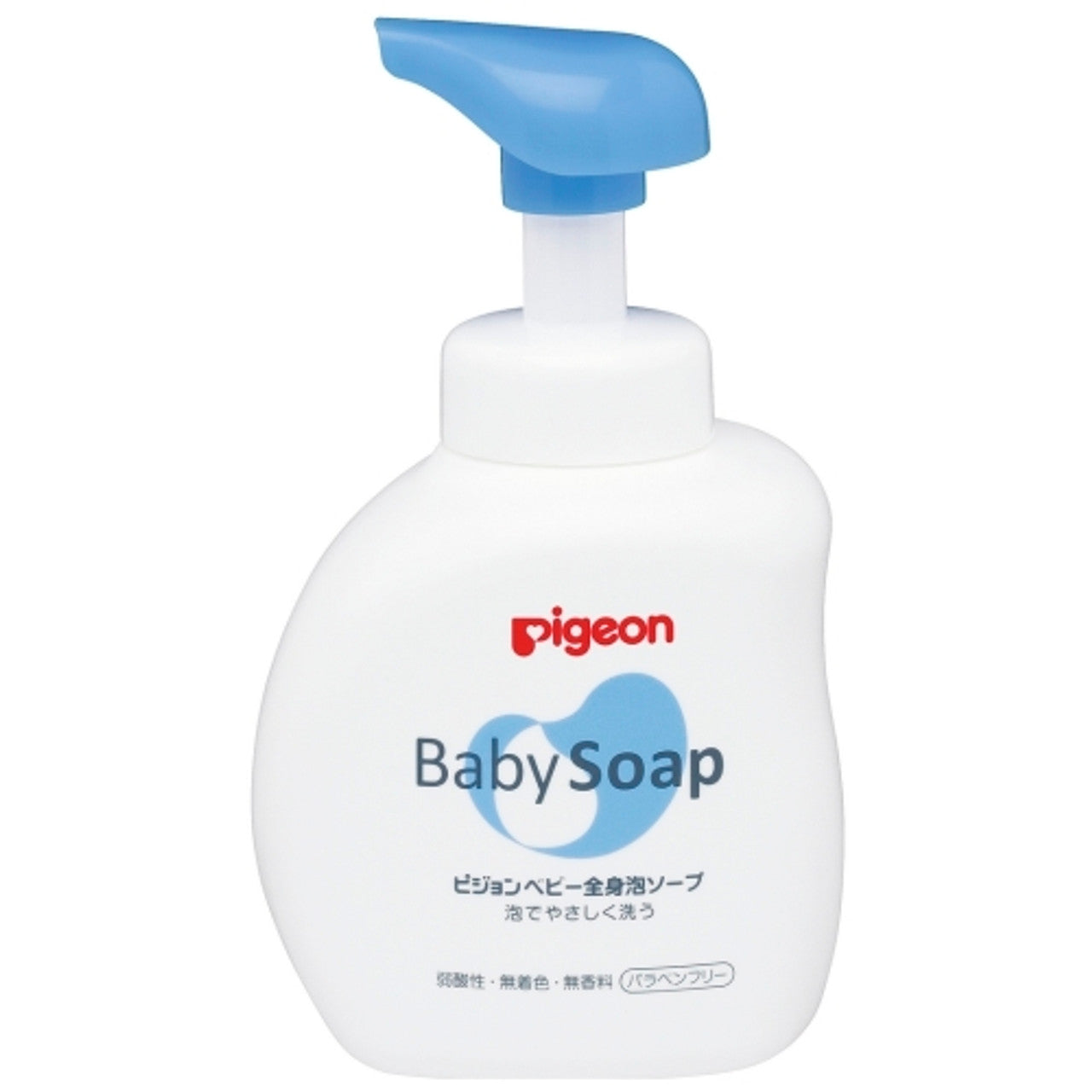 Pigeon Baby Body Foam Soap Fragrance Free 500ml