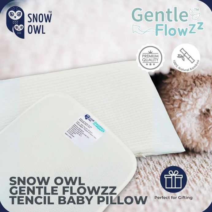 Snow Owl Gentle Flowzz Breathable Baby Pillow