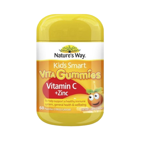 Nature's Way Kids Smart Vita Gummies Vitamin C+Zinc 60 Pastilles