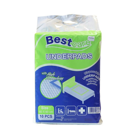 Bestcare Underpads 10Pcs (60x90CM)