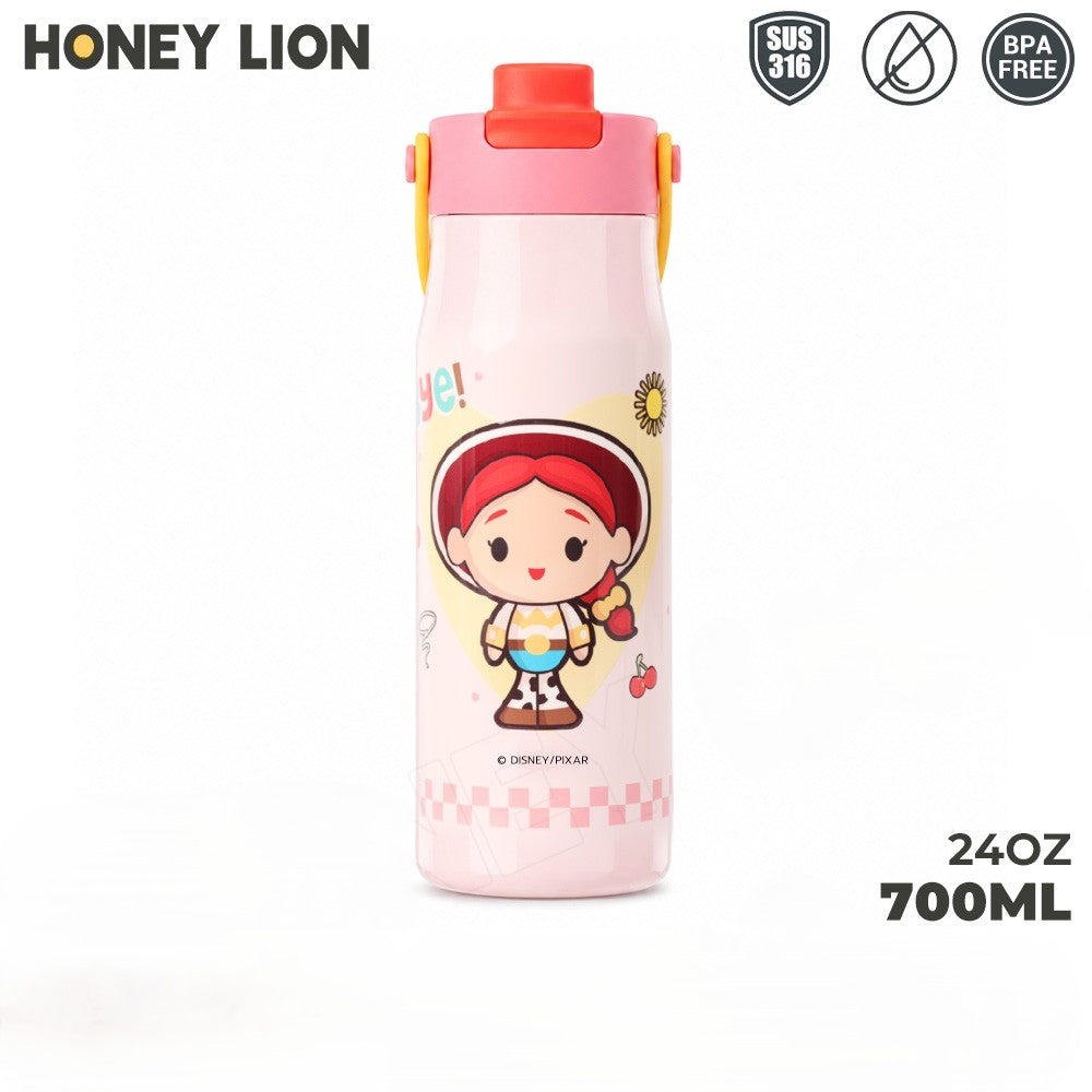 Honey Lion Disney Pixer Toy Story Jessie & Sheriff Woody Water Bottle 700ml