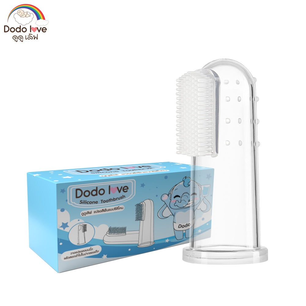 Dodo Love Silicone Finger Toothbrush 6M+
