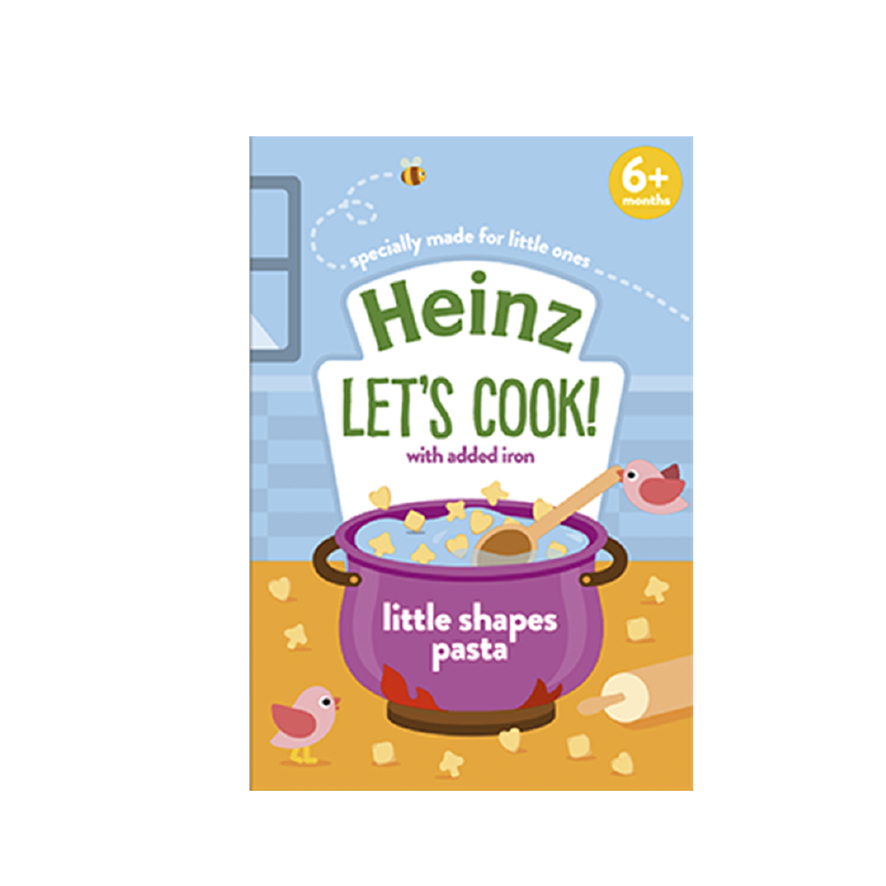 Heinz Let's Cook! Little Shapes Pasta 6M+ 340g