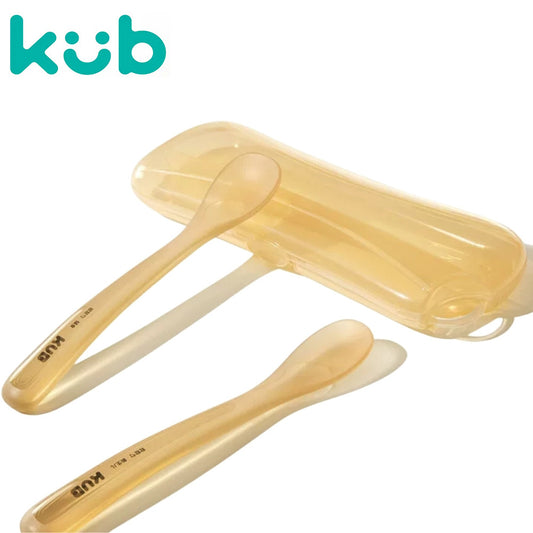 KUB Silicone Soft Spoon Set 4M+