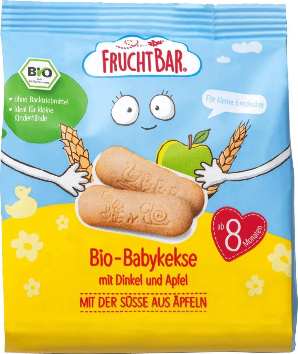 FRUCHTBAR Organic Baby Biscuits 100g 8M+