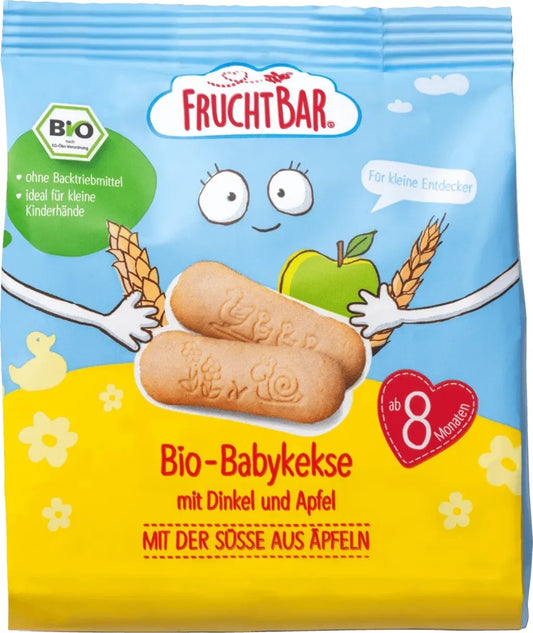 FRUCHTBAR Organic Baby Biscuits 100g 8M+