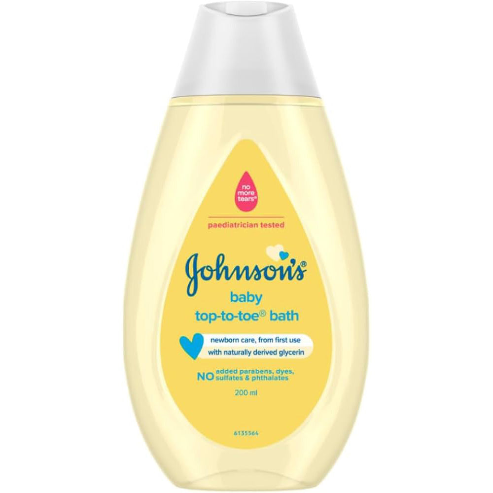 Johnson's Baby Top To Toe Baby Bath 200ml