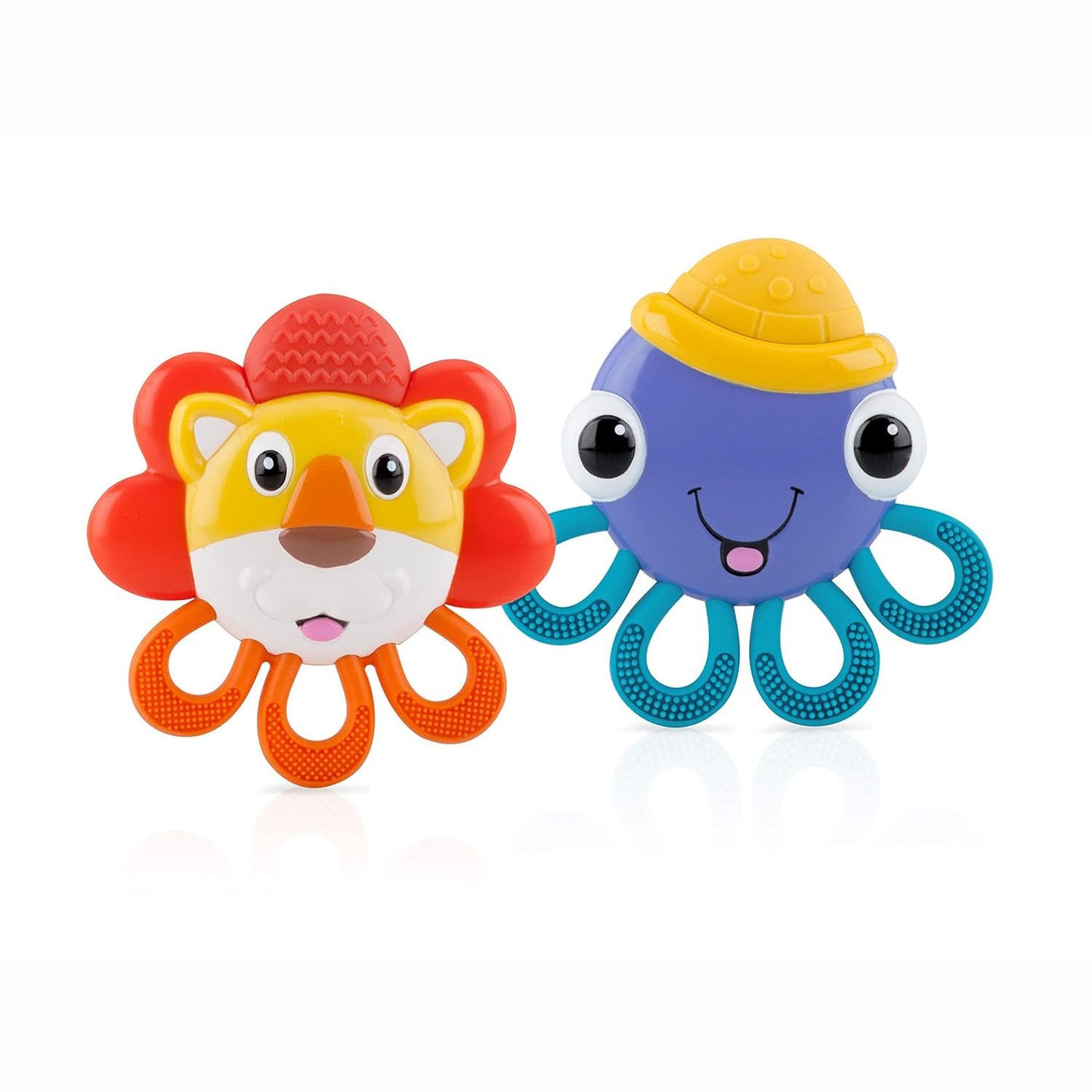 Nuby Soothing Teether Vibe-eez 3M+