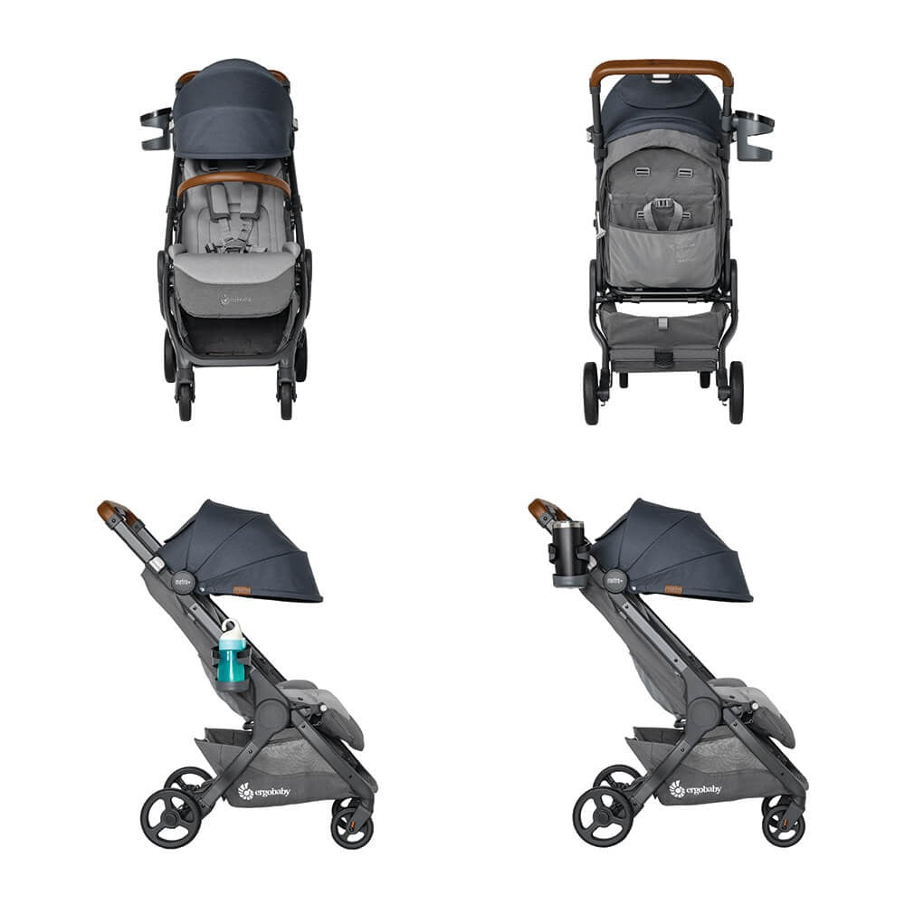 Ergobaby Metro Plus Deluxe Compact Stroller - London Gray