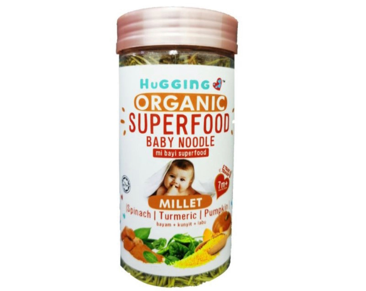 Hugging Organic Superfood Baby Noodle 200g 7M+