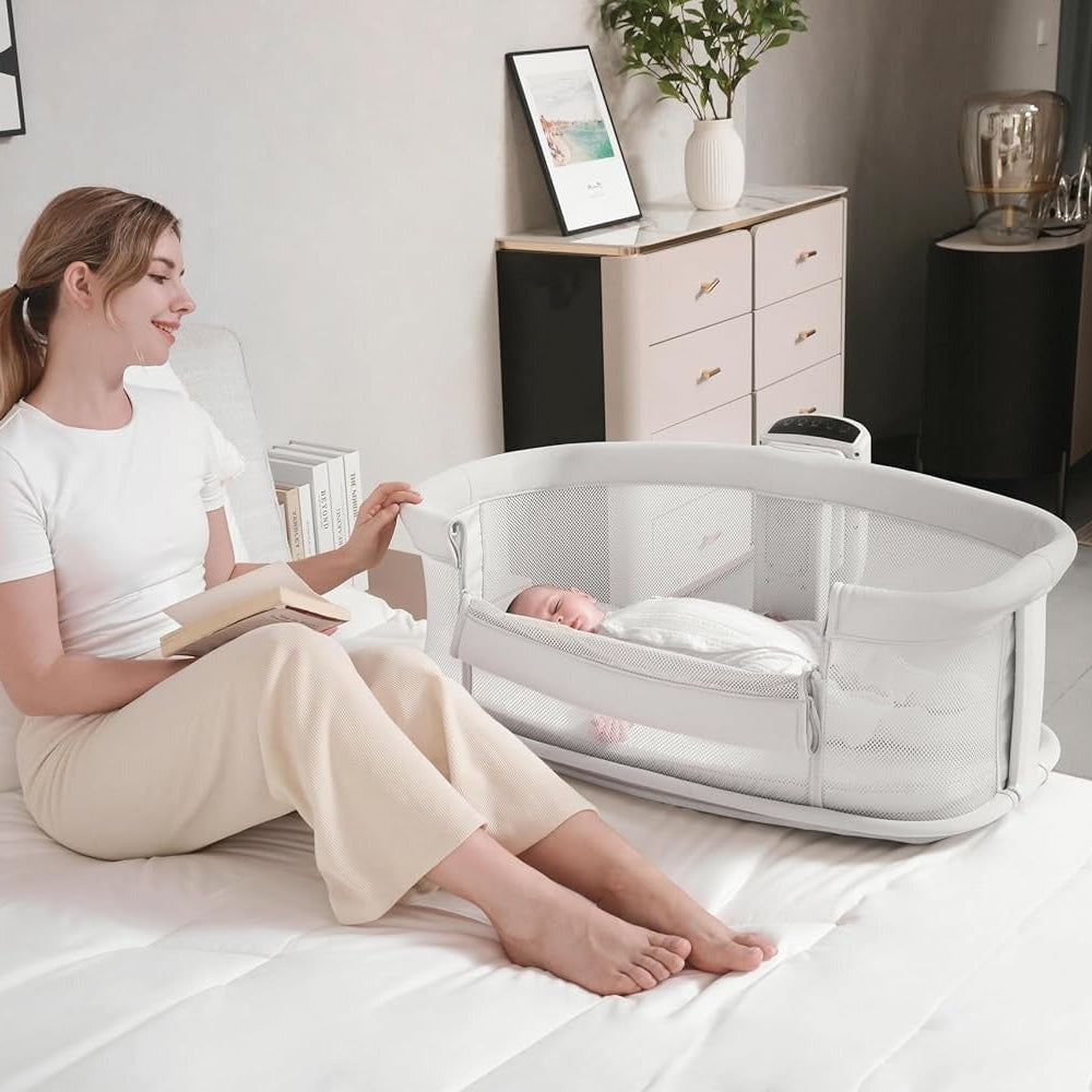 Mastela Dream Starlight Bedside Bassinet (0-3Yrs,3-18Kg)