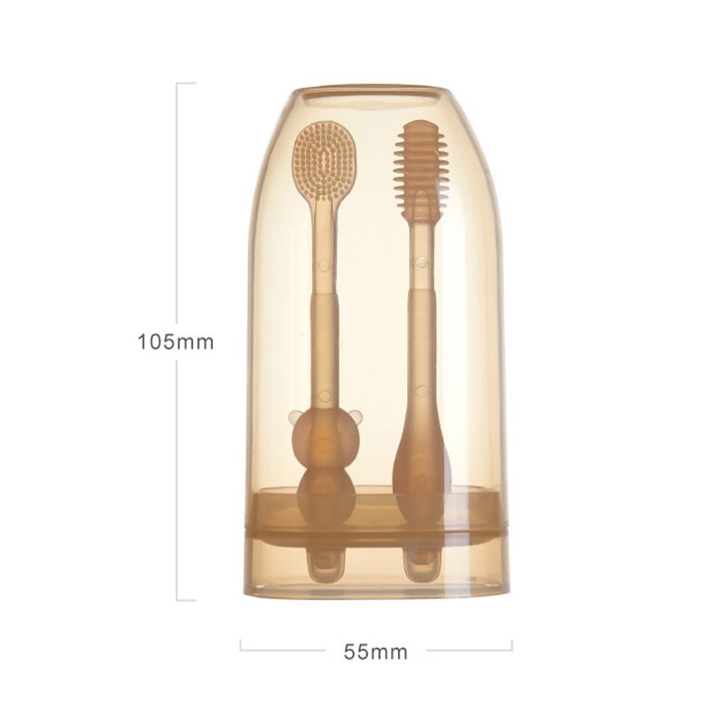 Dr.Isla BY11 Baby Silicome Toothbrush Set