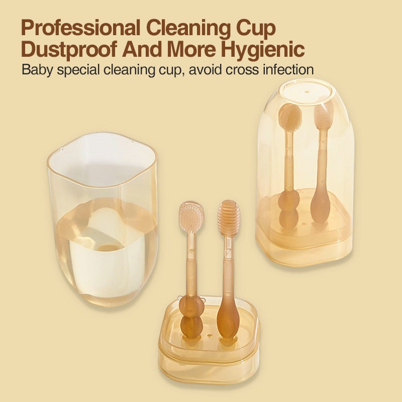 Dr.Isla BY11 Baby Silicome Toothbrush Set
