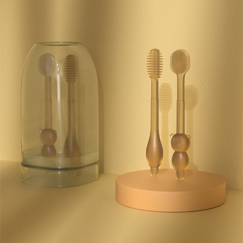 Dr.Isla BY11 Baby Silicome Toothbrush Set