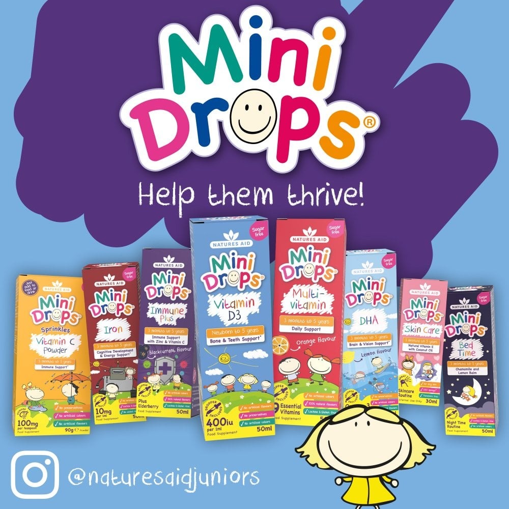 Natures Aid Mini Drops 50ml