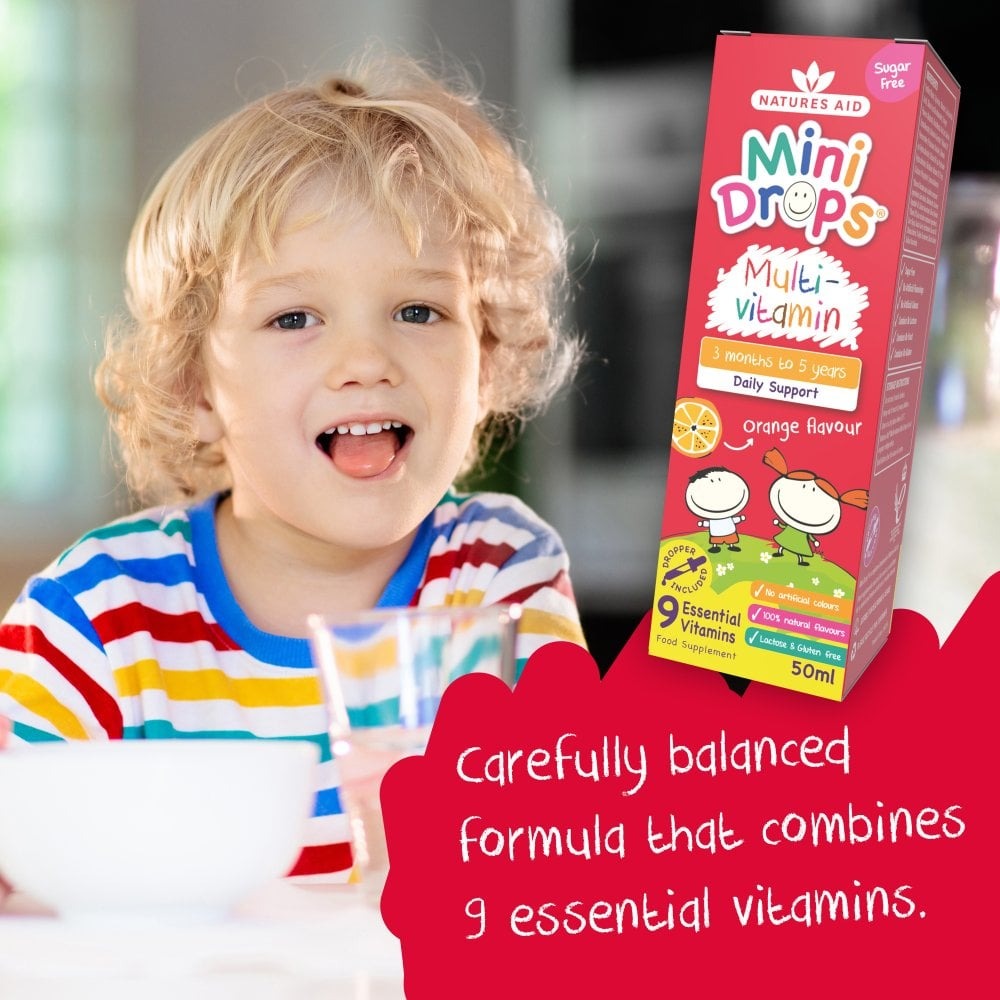 Natures Aid Mini Drops 50ml