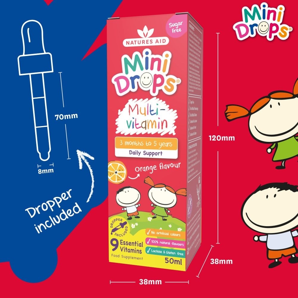 Natures Aid Mini Drops 50ml