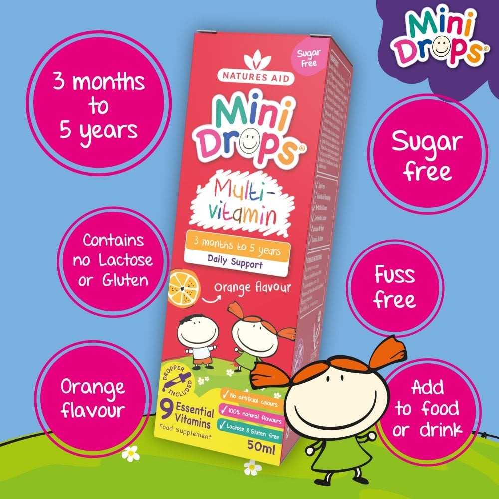 Natures Aid Mini Drops 50ml