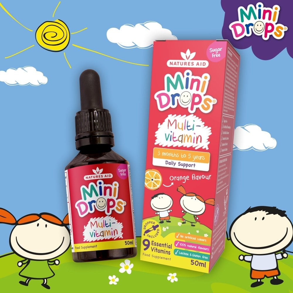 Natures Aid Mini Drops 50ml