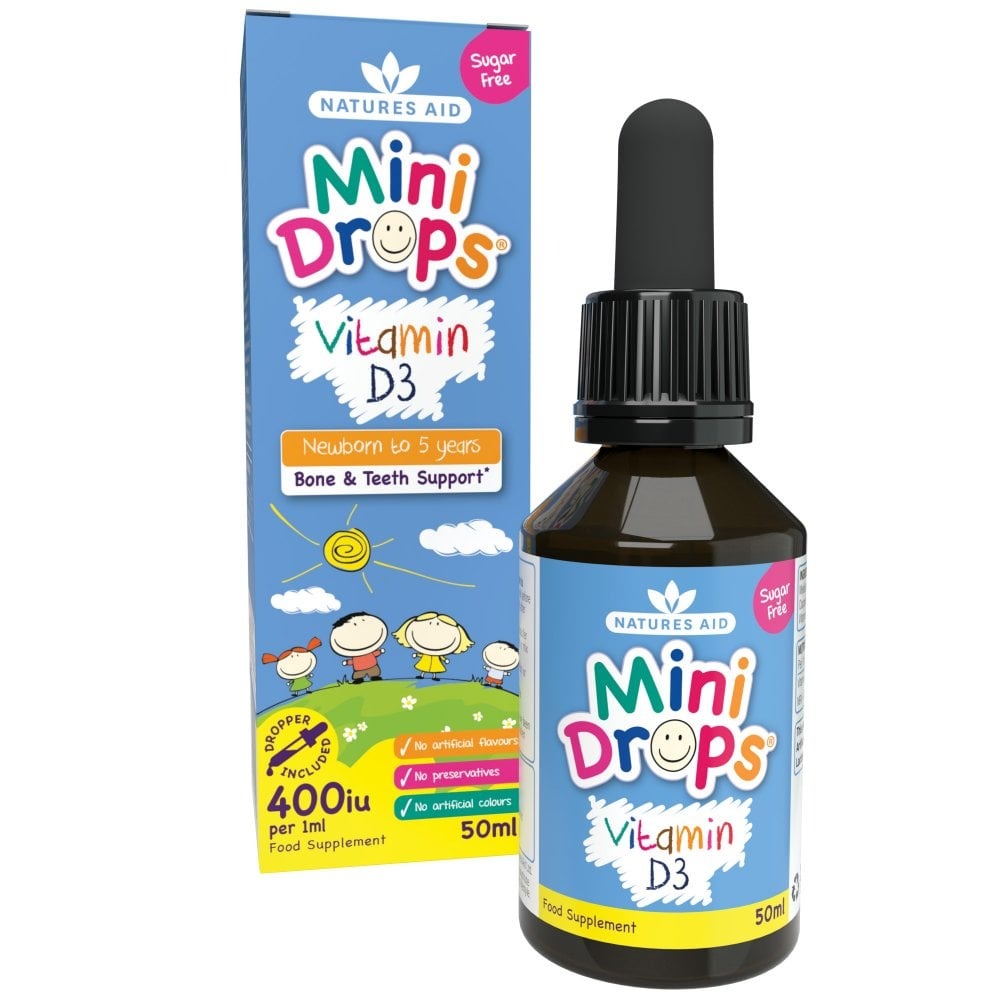 Natures Aid Mini Drops 50ml