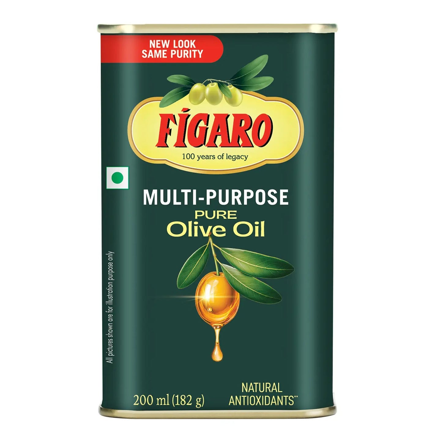 Figaro Multi-purpose Pure Olive Oil – 200 ml(182g)