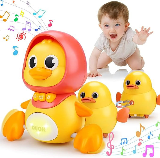 BibiElf Muscial Duck's Family Toy