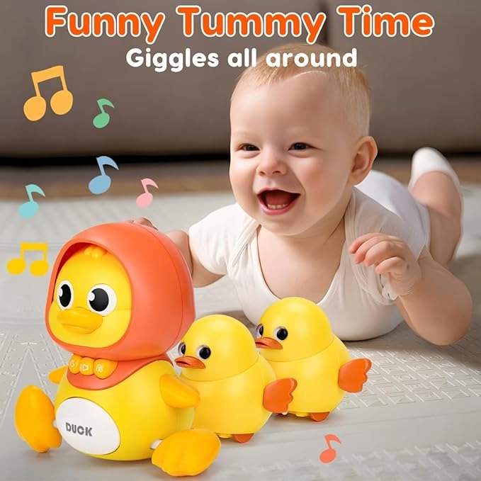 BibiElf Muscial Duck's Family Toy