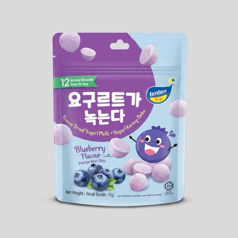 Ten Ten Freeze Dried Yogurt Melts 15g 12M+
