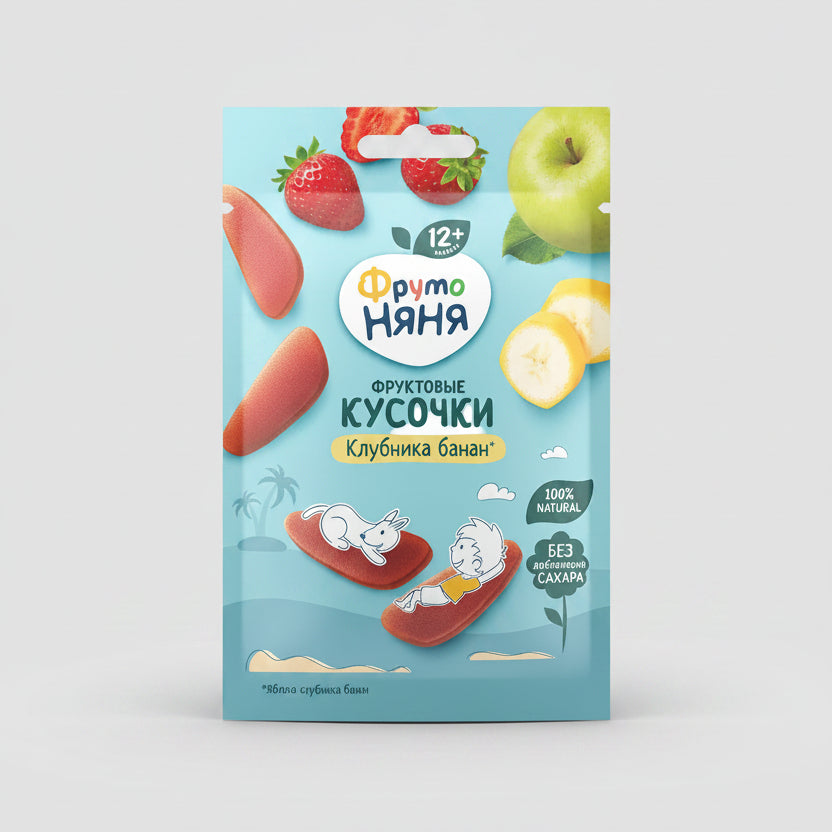 Fruto Nanny Cereal Fruit Bars & Fruit Piece 12M+