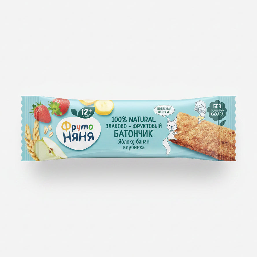 Fruto Nanny Cereal Fruit Bars & Fruit Piece 12M+