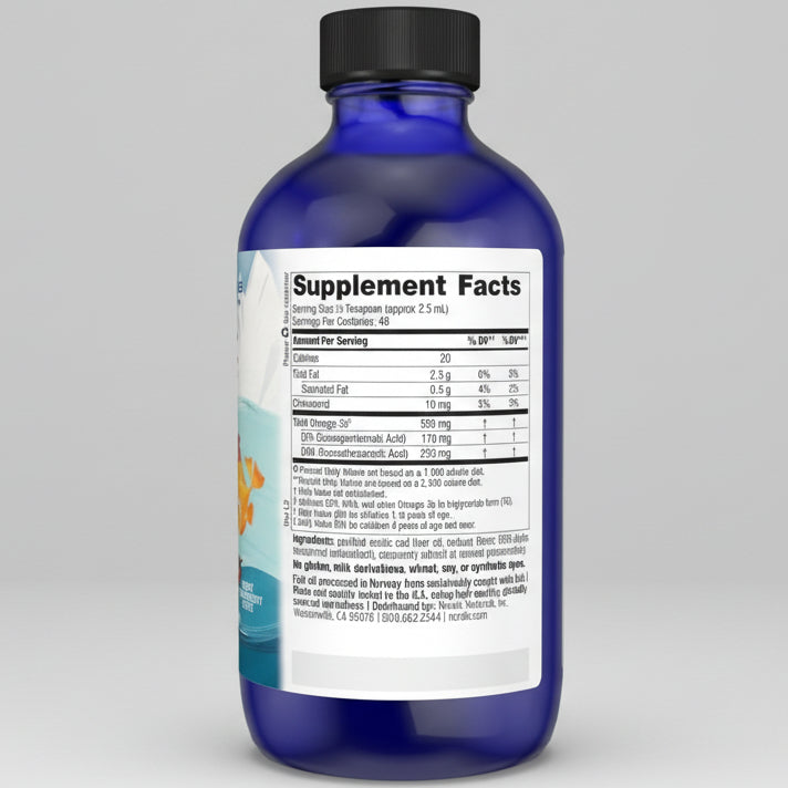 Nordic Naturals Children's DHA Fish Oil (Strawberry Flavor) 119ml/Ages 1+