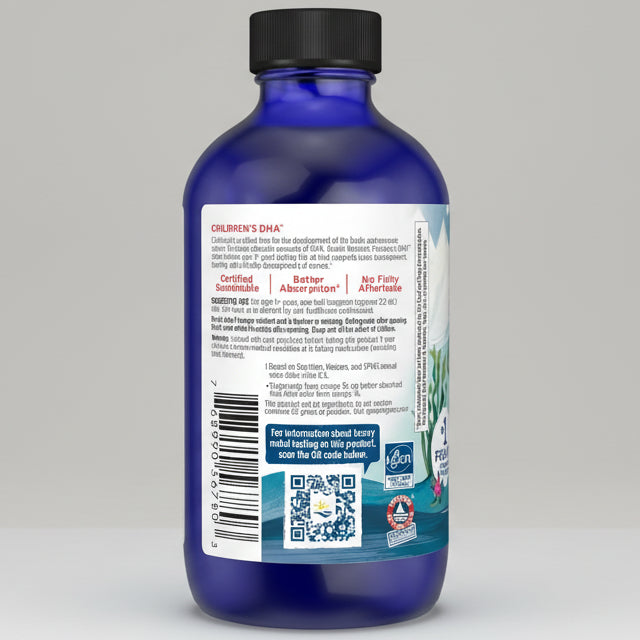 Nordic Naturals Children's DHA Fish Oil (Strawberry Flavor) 119ml/Ages 1+