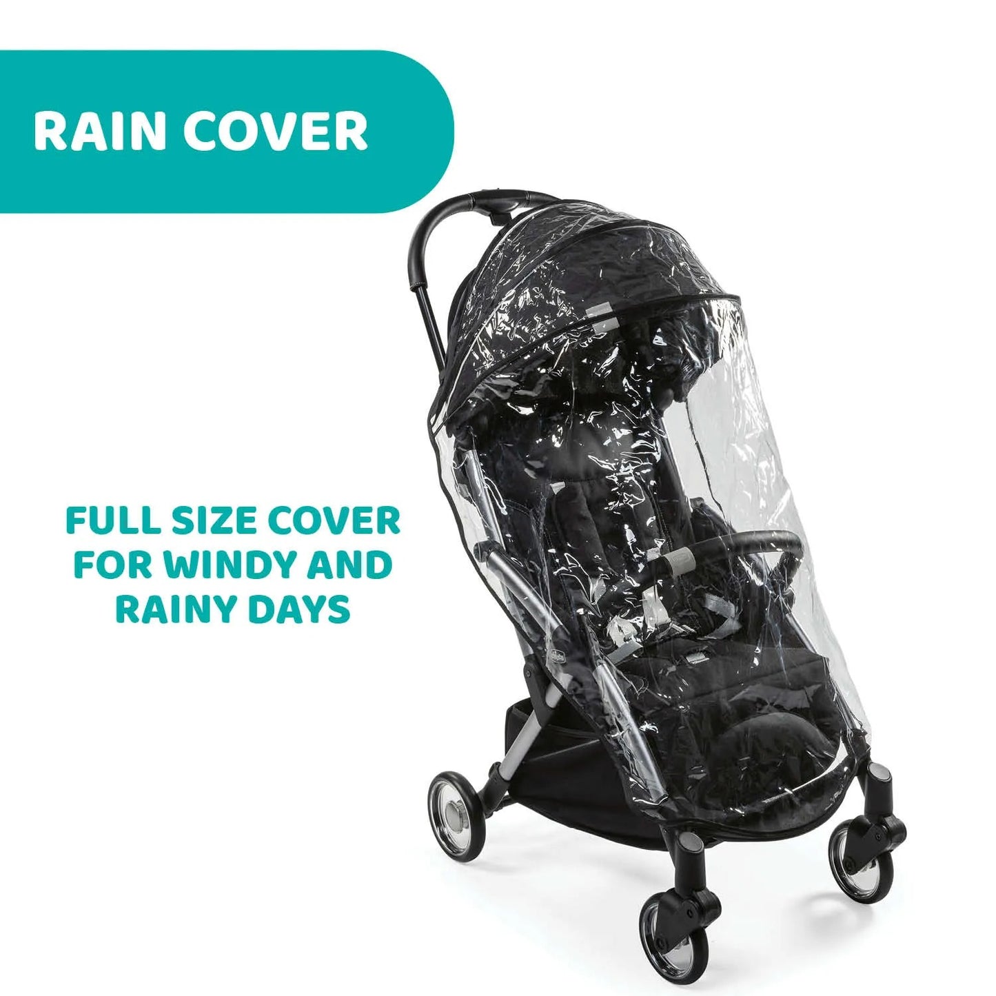 Chicco Goody Plus Auto-Folding Stroller (Graphite Color) 22Kg 0M+