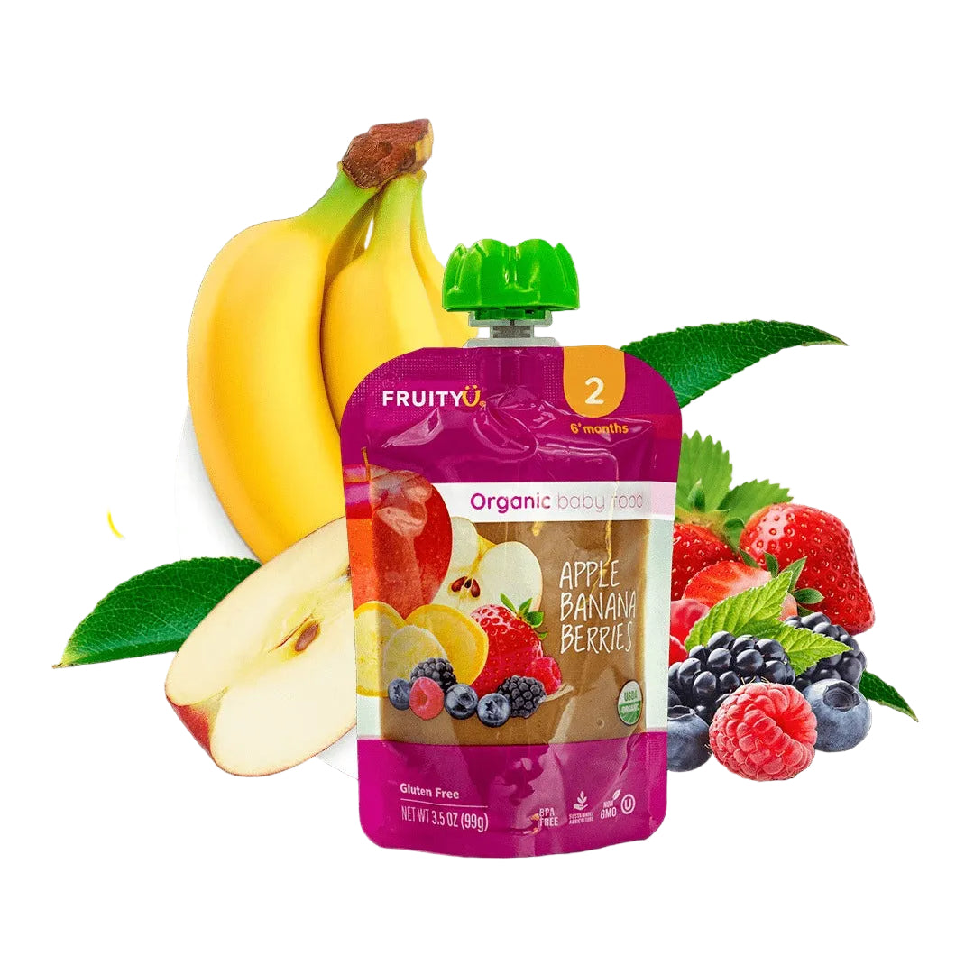 FruityU Organic Baby Food 6M+ 99g